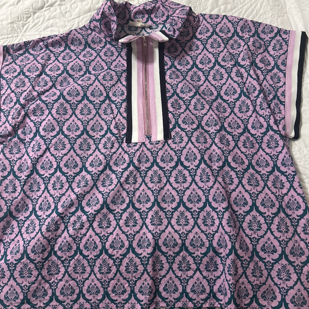 Entro purple half zip